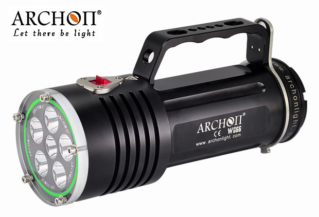 2014 Magnet Strobe Handheld CREE LED Diving Light