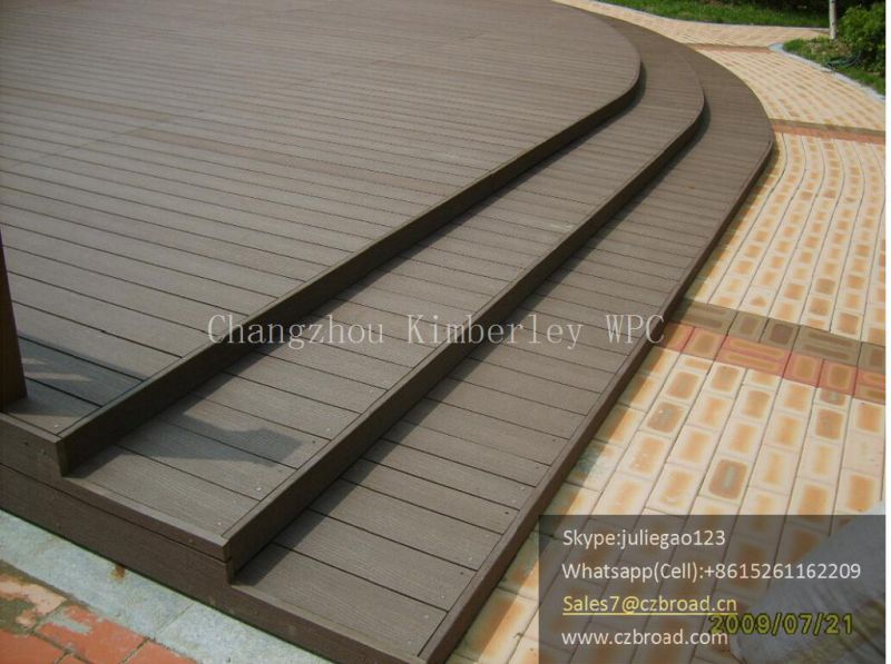 Economical Price Composite Outdoor Decking Tiles WPC Patio Flooring Planks