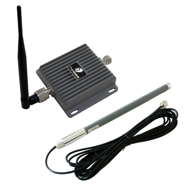 850MHz/1900MHz Dual Band PCS 2g GSM/3G 65dB Mobile Signal Booster for Home or Office Large Coverage