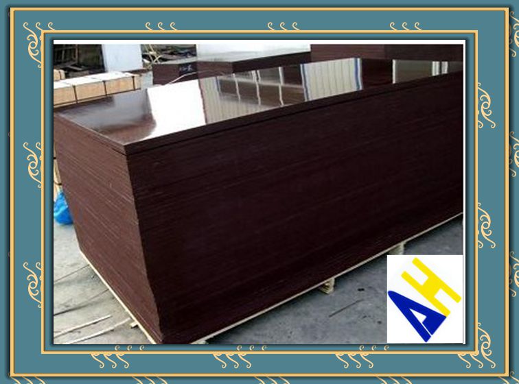 Black Brown Hardwood Film Faced Plywood