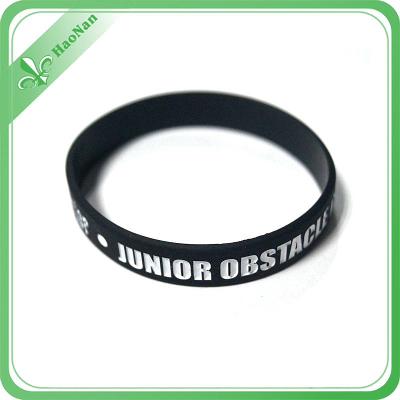 Factory Wholesale Silicon Wristbands with Custom Logo for Promotion Item