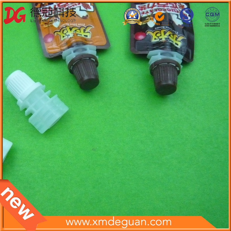 8mm Food Chocolate Bag Plastic Spout with Cap
