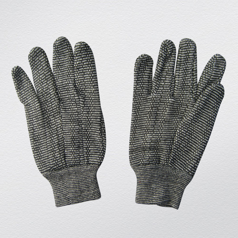 10oz Grey Cotton Knit Working Glove--2103