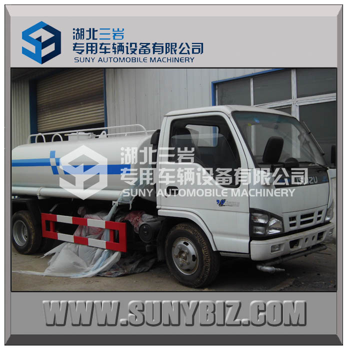 Isuzu 5000L 2axles Water Tank Truck