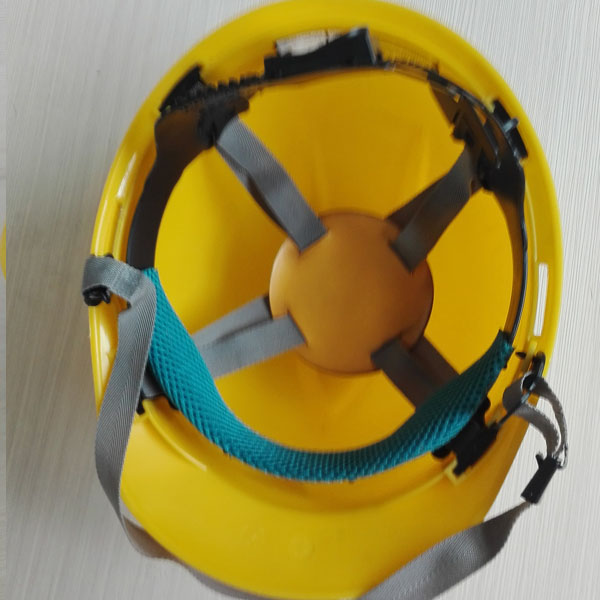 PE or ABS Materials V Type Industrial Safety Helmet