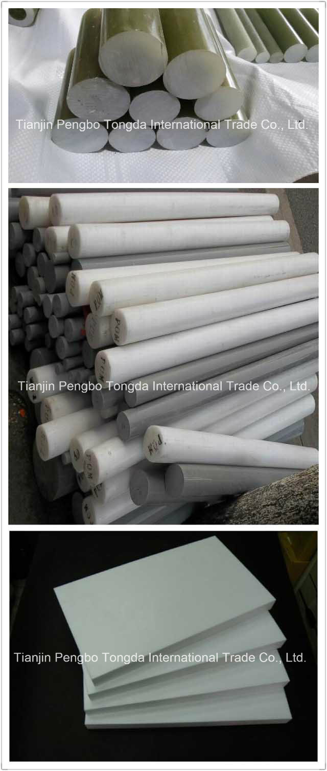 Extruded Round Transparent PVC Rod Solid Plastic Bar