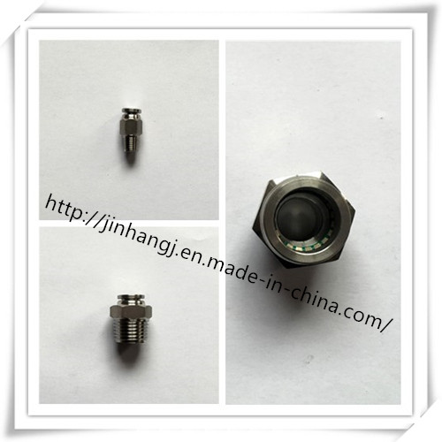 Stainless Steel Male Straight Pneumatic Fittings