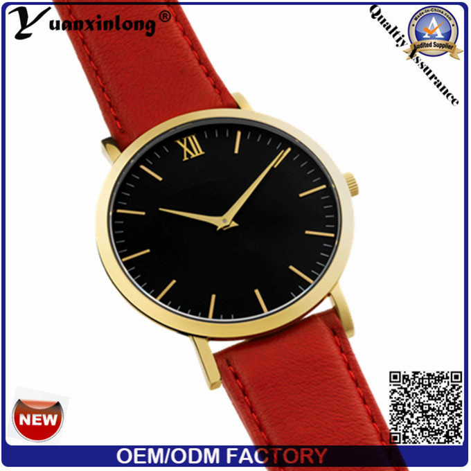 Yxl-061 Promotional Hot Sale Leather Watch Mens Vogue Japan Movemetn Fashion Wrist Watch Custom Design Men's Watch