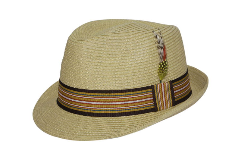 Customized Straw Hat with Belt Printed for Carnival (FS0002)