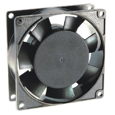 230V 80*80*25mm Aluminium Die-Cast Ec Fans Ec8025