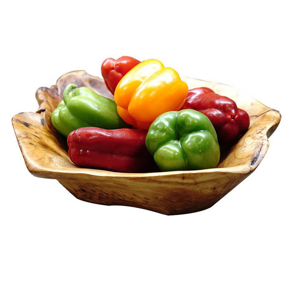 Modern High Quality Cicular Durable Wooden Bowl