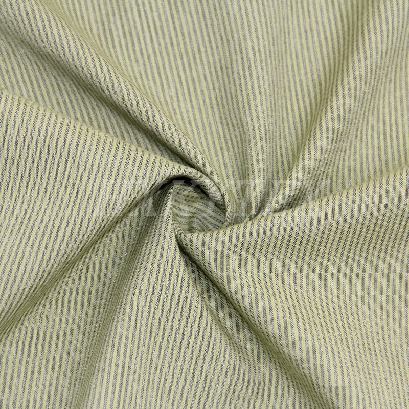 Polyester and Cotton Fabric with Stripe Pattern for Shirt