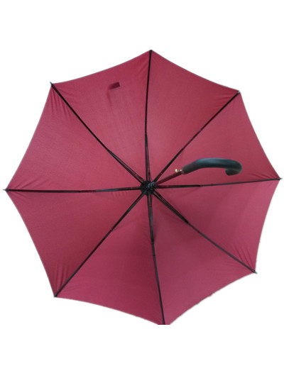 Red Pongee Straight Umbrella (JYSU-23)