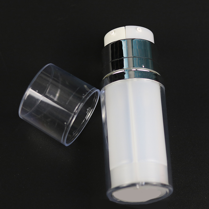 Double Tube Airless Bottle for Day and Night Cream (NAB38)