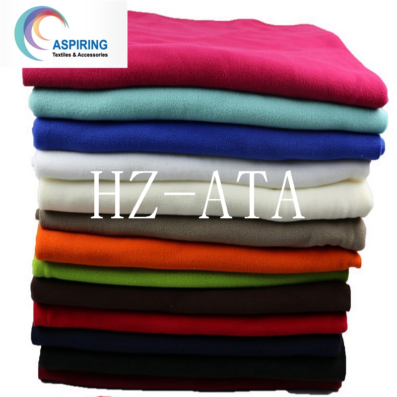 100%Polyester DTY 150d/144f Polar Fleece Fabric