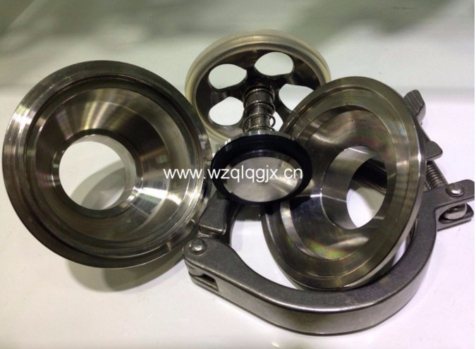 Wenzhou Stainless Steel Ss304 316 2 Inch Welded Food Grade Sanitary Check Valve