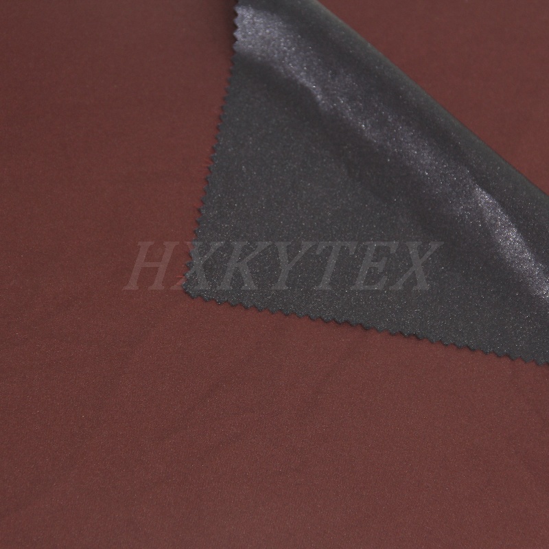 100%Polyetser with Double-Layer Compound Fabric for Trench Coat