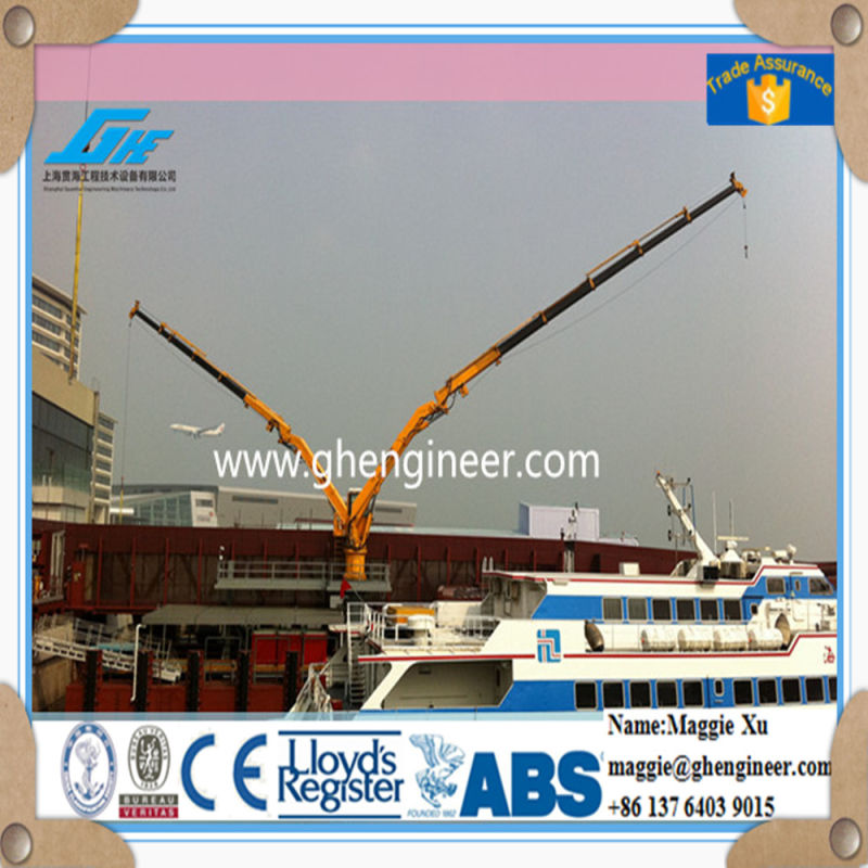 Hydraulic Telescopic Boom Ship Crane