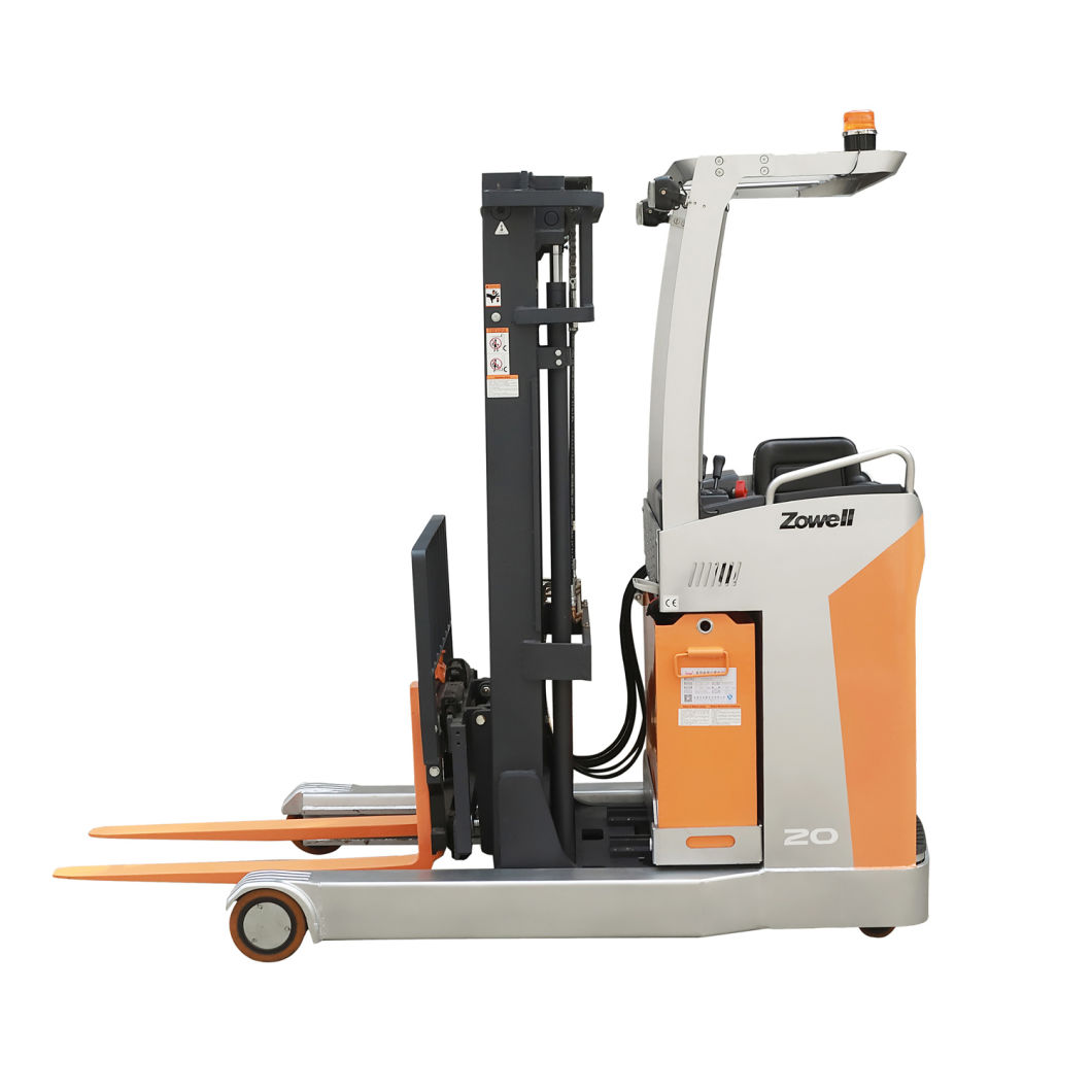 Zowell Frc 2 Ton Electric Mini Reach Truck Can Be Customized Friendly Environment CE