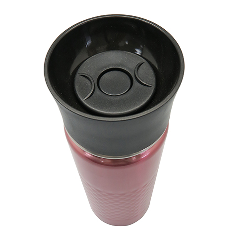 Outdoor Stainless Steel Vacuum Auto Mug with Press Lid