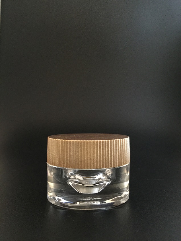 Acrylic Oval Cream Jars for Cosmetic Packaging