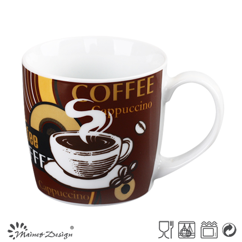 10oz Coffee Mug with Full Decal Design