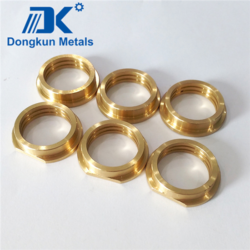 Bronze and Brass CNC Machining Bushing Customized