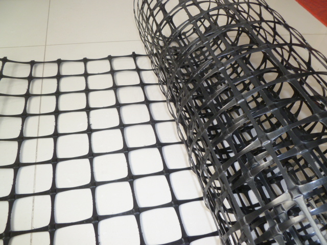 Plastic/PP Biaxial Geogrid with Ce Certificate