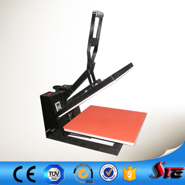 CE Approved High Pressure Clam Shell Flat Hot Transfer Printer