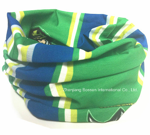 Custom Made Cheap Promotional Logo Printed Polyester Magic UV Protection Customized Buff Headwear