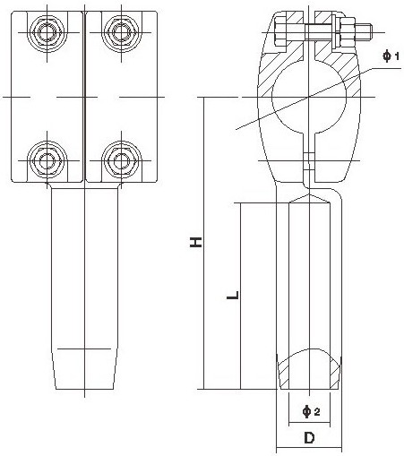 Tly Type Single Conductor T Connector