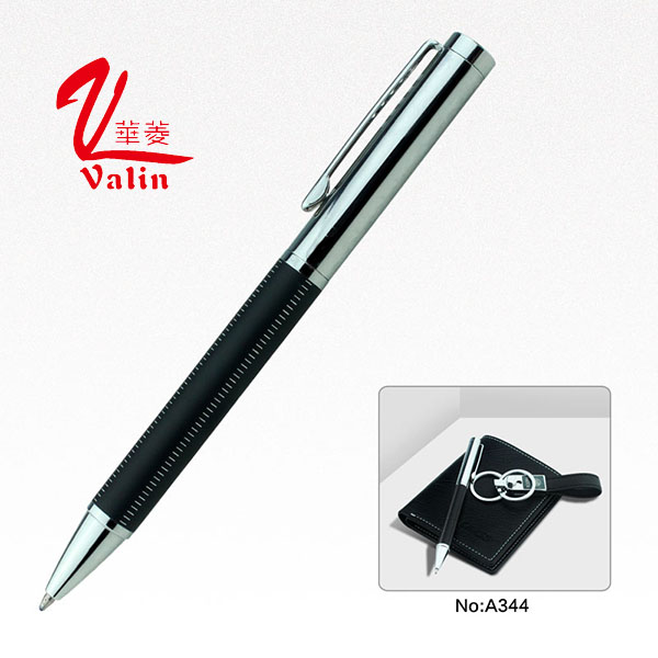 Wholesale High-End Leather Ballpoint Pen Promotion Pen with Wallet