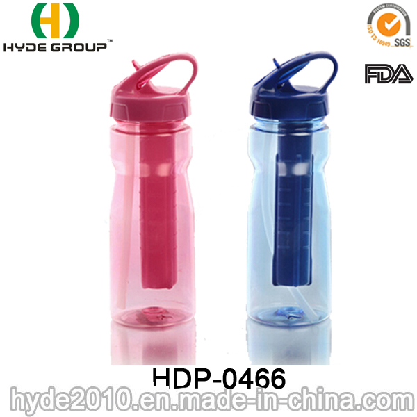 Tritan Sport Water Bottle with Straw and Ice Sticker (HDP-0466)