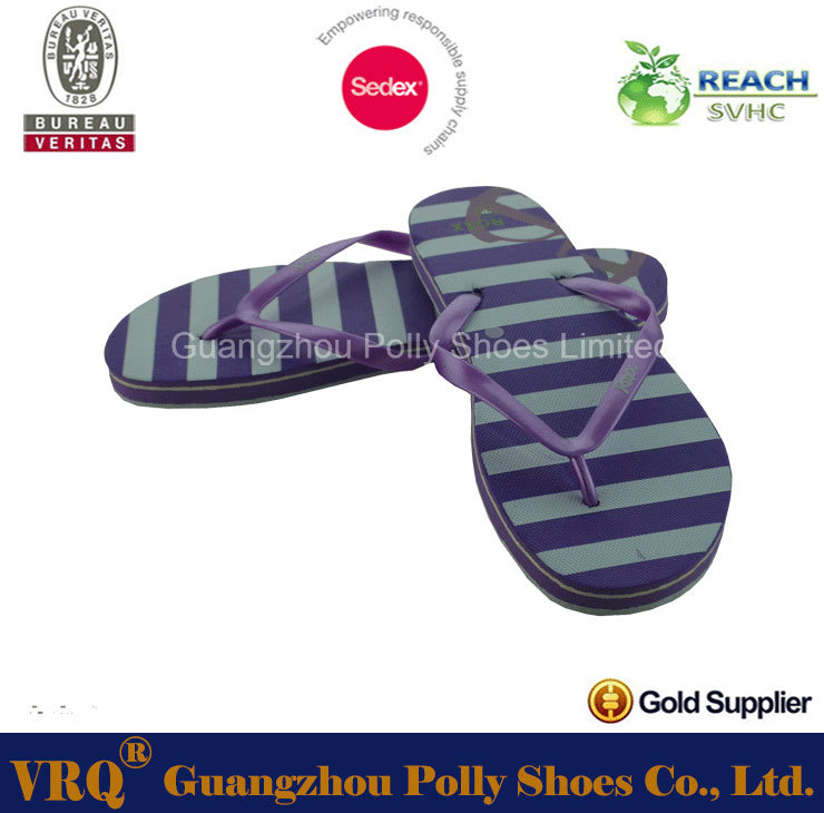 New Bicolor Lady EVA Cheap Rubber Flip Flops