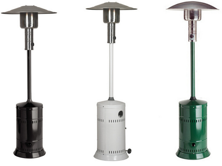 Hot Selling Outdoor Powder Coated Steel Mushroom Flame Patio Heater, Garden Heaters