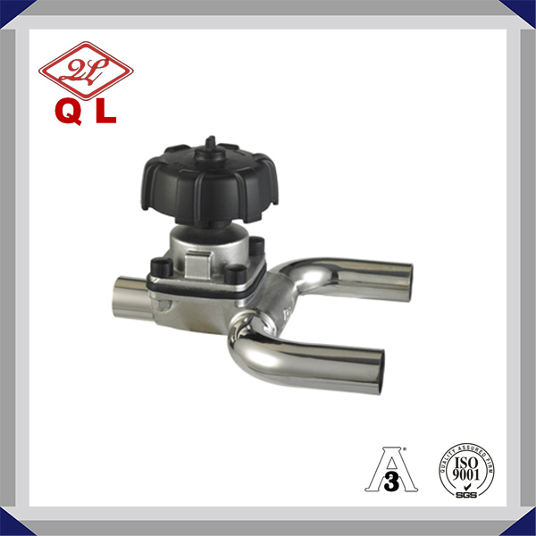 Stainless Steel U-Type Three-Way Diaphragm Valve