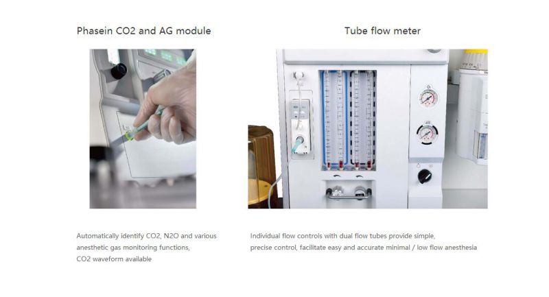 Touch Screen Anesthesia Machine with Ventilator Anesthesia with Ce (SC-AX500)