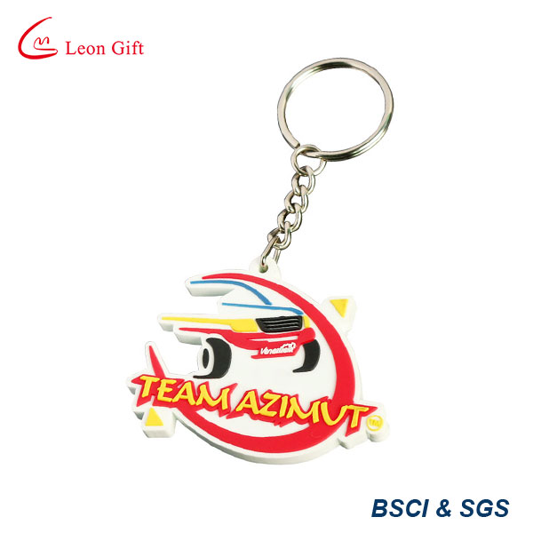 High Quality Soft Rubber Key Chain PVC Keyring