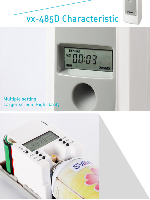 Automatic LCD Aerosol Dispenser Air Freshener Dispenser (VX485D)