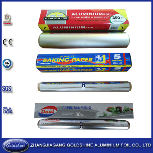 OEM Box Roll of Microwave Aluminium Foil