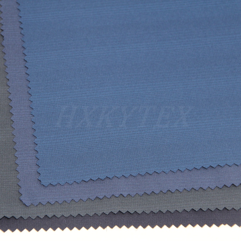 Polyester Pongee Fabric with Gradient Color for Jackets