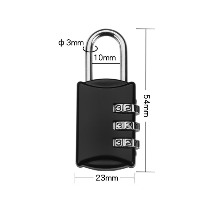 Digital Code Password Combination Padlock for Luggage and Case