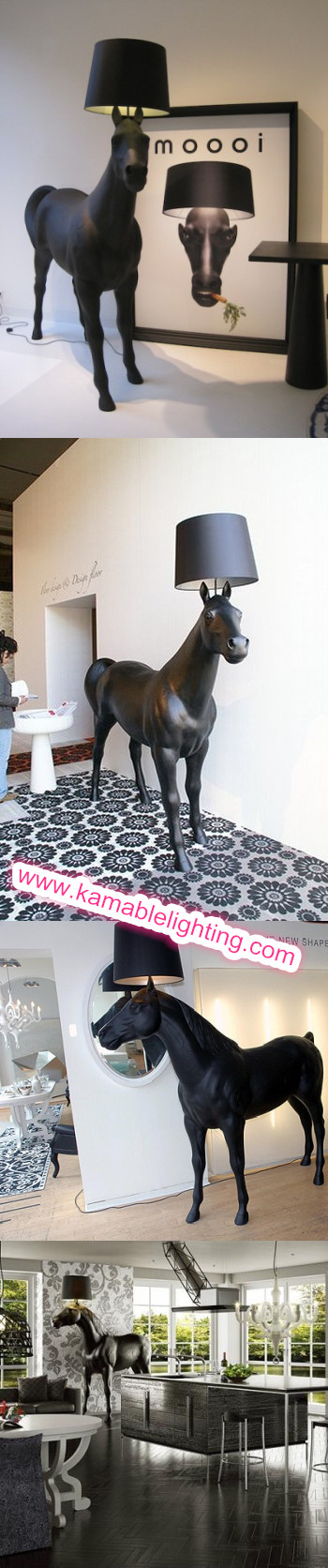 Newly Horse Floor Lamp for Hotel Decorative Lights (1029F)