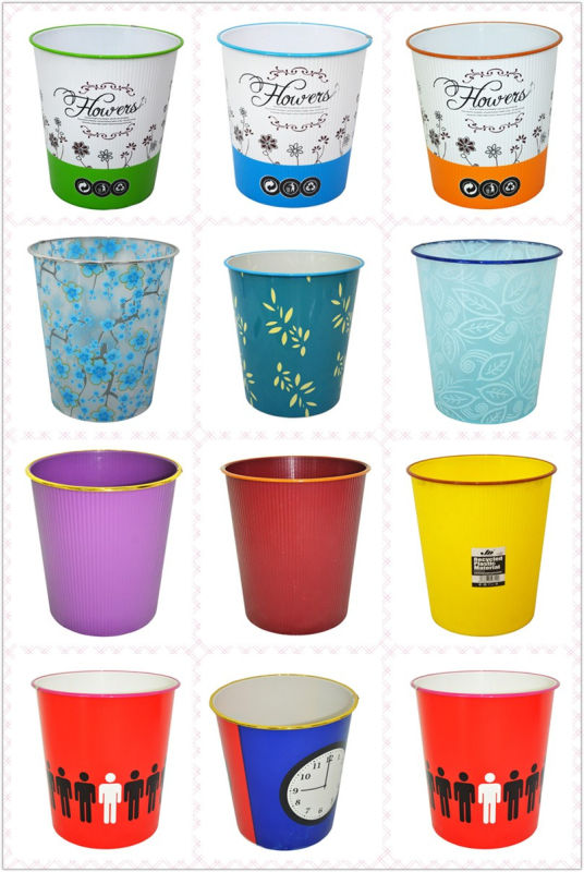 Hot Selling Plastic Open Top Waste Bin