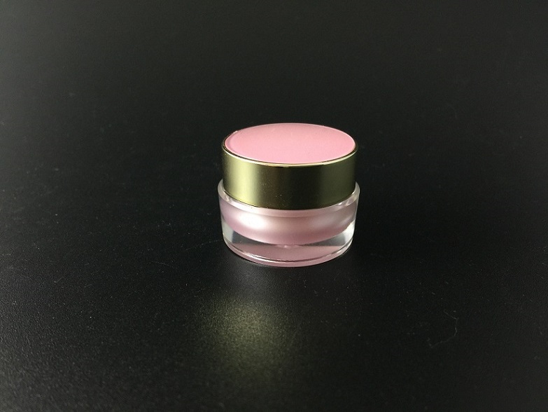 Acrylic Round Cream Jar for Cosmetic Packaging/Sample Sack Bottles