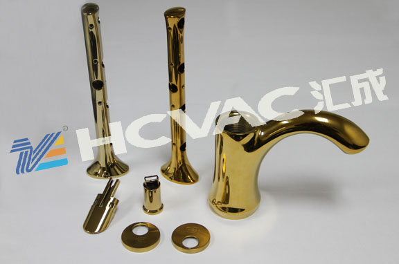 Brass Zamak Plastic Faucet Sanitary PVD Vacuum Chrome Coating Plating Machine