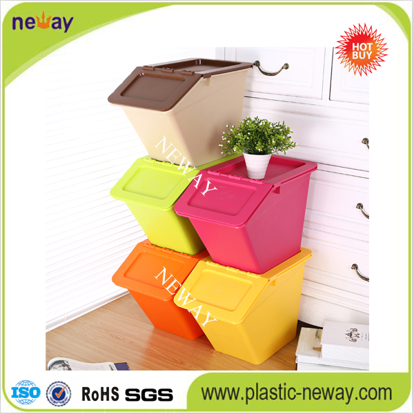 Beautiful Colorful Plastic Storage Box for Paper