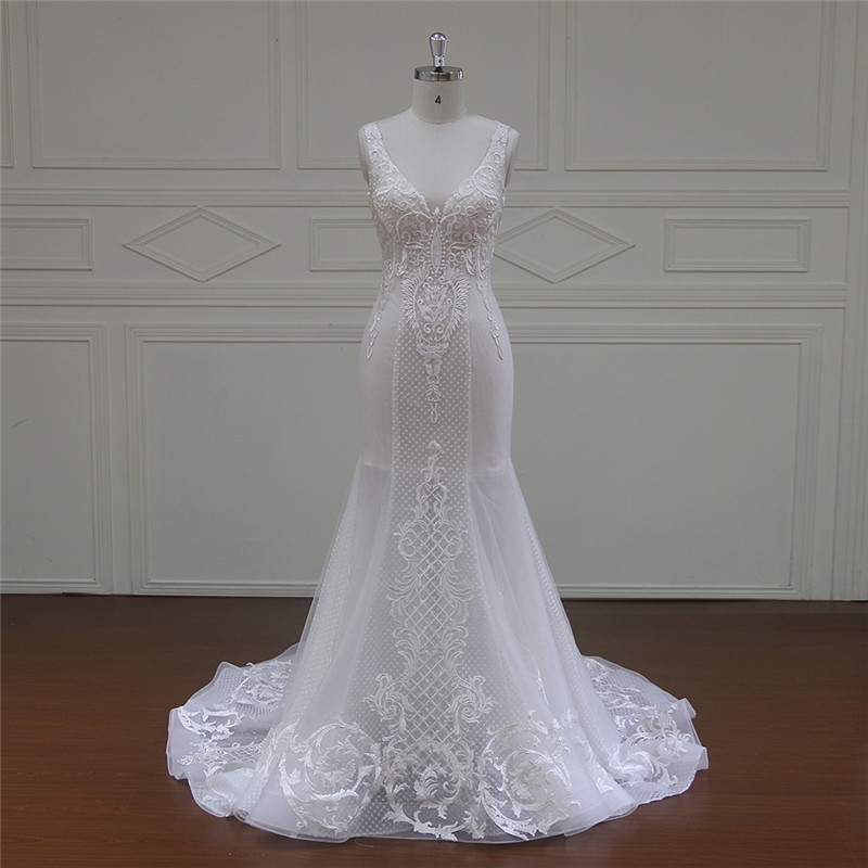 Hot Sale Pleated Organza Wedding Dress 2016 (XF16035)