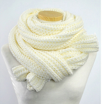 Womens Multiple Style Neck Warmer Thick Winter Knitted Scarf (SK128)