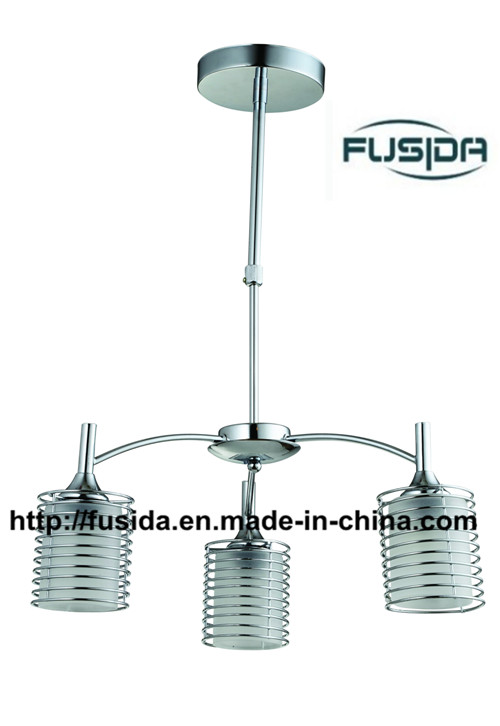 2014 Modern Glass Chandelier Lighting (P-8117/3)